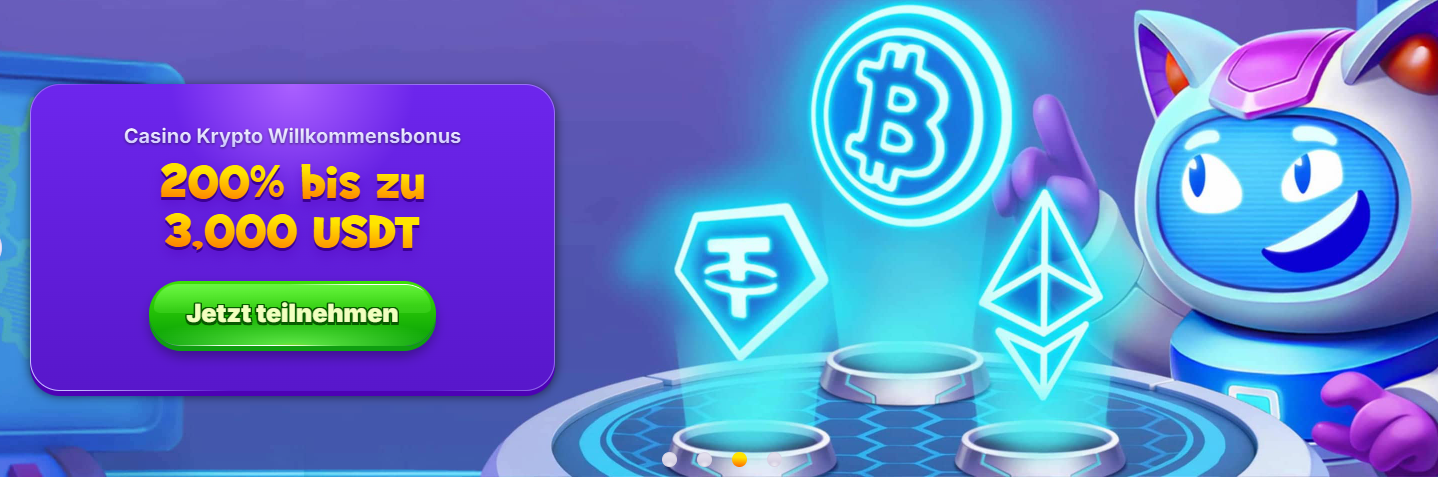 RoboCat Casino Banner